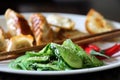 Seaweed and Cucumber Salad Royalty Free Stock Photo