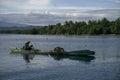 Seaweed fishermen in Indonesia