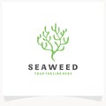 Seaweed Logo Design Template
