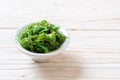 seaweed salad -Japanese style Royalty Free Stock Photo