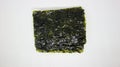 Seaweed snack with vitamins and minerals isolated white