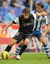 Sebastian Fernandez of Malaga CF Royalty Free Stock Photo