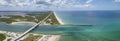 Sebastian Inlet in Brevard and Indian River Counties, Florida Royalty Free Stock Photo