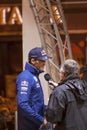 Sebastian Ogier after first day of Wrc Wales Rally GB. Chester 28 /10/2016