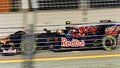 Sebestien Buemi qualifying at Singapore F1 Royalty Free Stock Photo