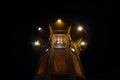 Sebilj fountain, on Bacarsija district, in Sarajevo at night, Bosnia and Herzegovina. Royalty Free Stock Photo