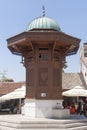 Sebilj fountain in Sarajevo