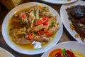 Seblak ceker, Spicy chicken feet, sundanese food, Indonesian cuisine