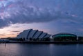 SEC Armadillo and SSE Hydro Royalty Free Stock Photo