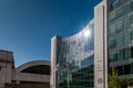 SEC building and Union Station, Washington DC, September 2020 Royalty Free Stock Photo