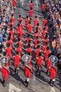 Sechselauten spring holiday parade in the city of Zurich, Swizerland