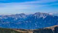 Seckauer Zinken - A scenic view from Seckauer Zinken in the Lower Tauern mountain range, Austrian Alps, Europe