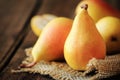 Seckel pears Royalty Free Stock Photo