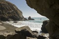 Secluded Beach Cove Royalty Free Stock Photo