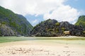 Secluded Beach (El Nido, Philippines) Royalty Free Stock Photo