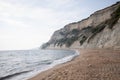 Secluded beach view Royalty Free Stock Photo