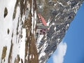 Secluded home on Mountain (vertical) Royalty Free Stock Photo
