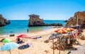 Small beach near Albufeira, Algarve, Portugal