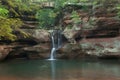 Secluded waterfall