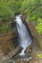 Secluded Waterfall in the North Woods Royalty Free Stock Photo