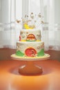 Second Birthday Cake Royalty Free Stock Photo