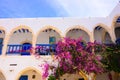 Tea House and Restaurant Terrace, Djerba Street Market, Tunisia Royalty Free Stock Photo