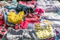 Second hand baby and children clothes for reusing or reselling