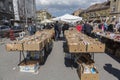 Second hand book sale in Zagreb