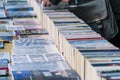 Second Hand Books - Street sale on South Bank London UK Royalty Free Stock Photo