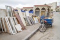 Second hand market on the outskirts of Tangier Royalty Free Stock Photo