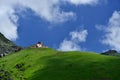 Transfagarasan road on Fagaras mountain , Romania Royalty Free Stock Photo