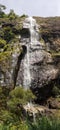 The second highest waterfall in Sri Lanka, Diyaluma falls in vertical
