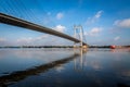 Second Hooghly river bridge - the longest cable stayed bridge in India.