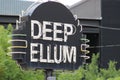 A Second Neon Sign for Deep Ellum Royalty Free Stock Photo