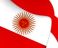 Second Official Flag of Peru 1822
