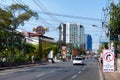 The Second Road in Pattaya in the direction to the Hard Rock Hotel Royalty Free Stock Photo