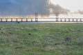 Second Severn Crossing, bridge over Bristol Channel Royalty Free Stock Photo