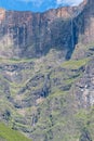 Second tallest waterfall on earth, the Tugela Falls