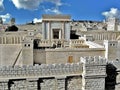 Second Temple. Ancient Jerusalem Royalty Free Stock Photo