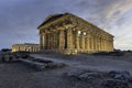 Second Temple of Hera - Paestum Royalty Free Stock Photo