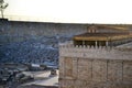 Second Temple. Model of the ancient Jerusalem. Israel Museum in Jerusalem Royalty Free Stock Photo