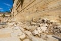 Second Temple period Jerusalem main street archeological park along Western Wall of Temple Mount walls in Jerusalem, Israel