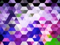 A second to none splendid graphical design of colorful pattern of squares