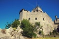 Second Tower or Rocca Cesta at Repubblica di San Marino orizontal view Royalty Free Stock Photo