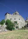 The second tower of Rocca Cesta in the Republic of San Marino. Royalty Free Stock Photo