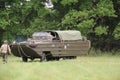 Second world war DUKW amphibious truck