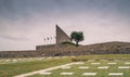 Second World War german cemetery in Italy Royalty Free Stock Photo