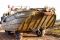 Second World War II DUKW amphibious truck