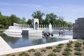 Second World War II Memorial Washington DC Royalty Free Stock Photo