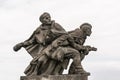 Statue of Soviet soldiers from Red Army.